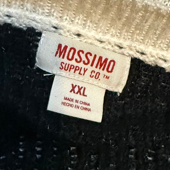 Mossimo Women’s XXL Gray Red Holiday Sweater Reindeer Snowflake Winter Christmas - Picture 9 of 9